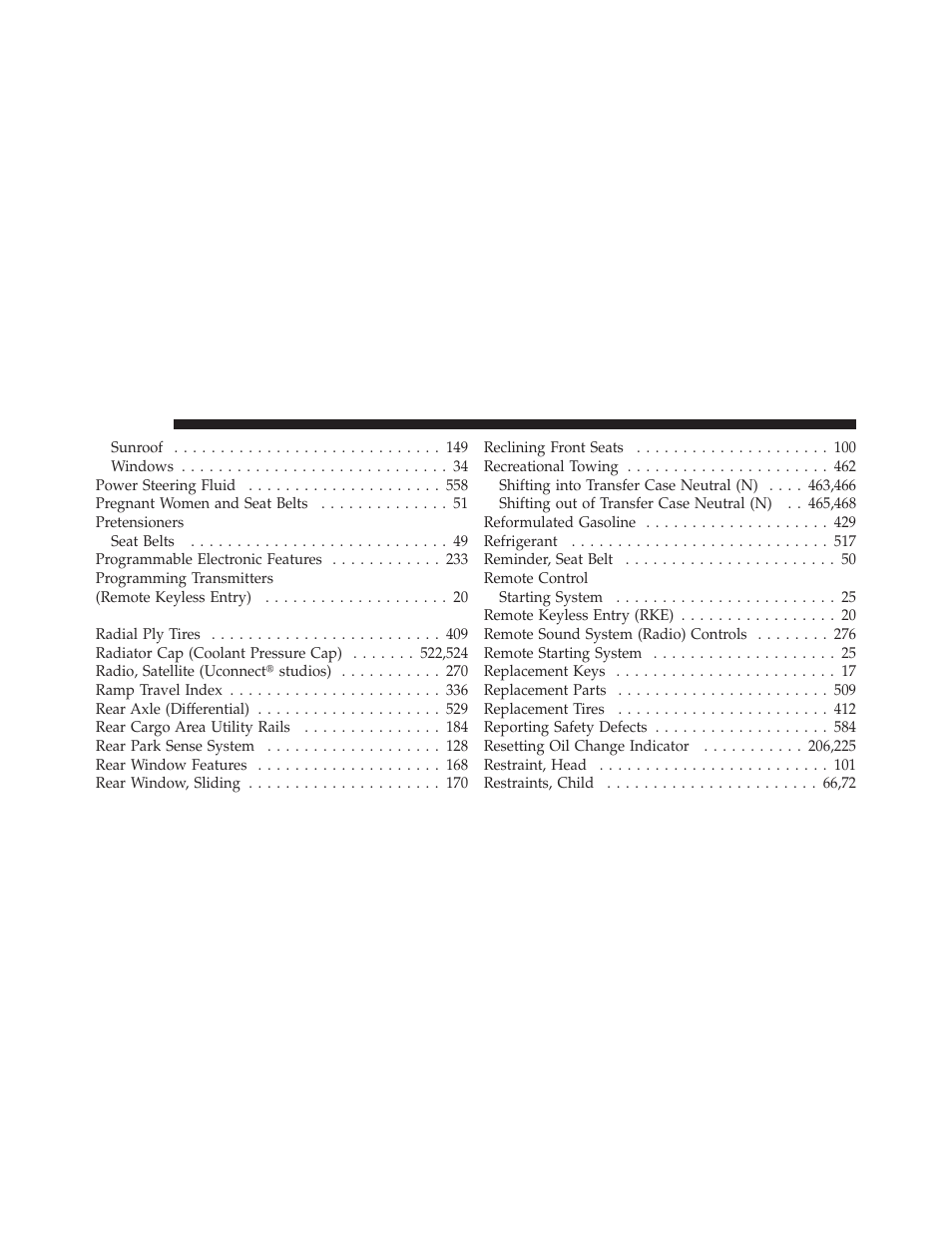 Dodge 2010 Ram Truck User Manual | Page 603 / 610