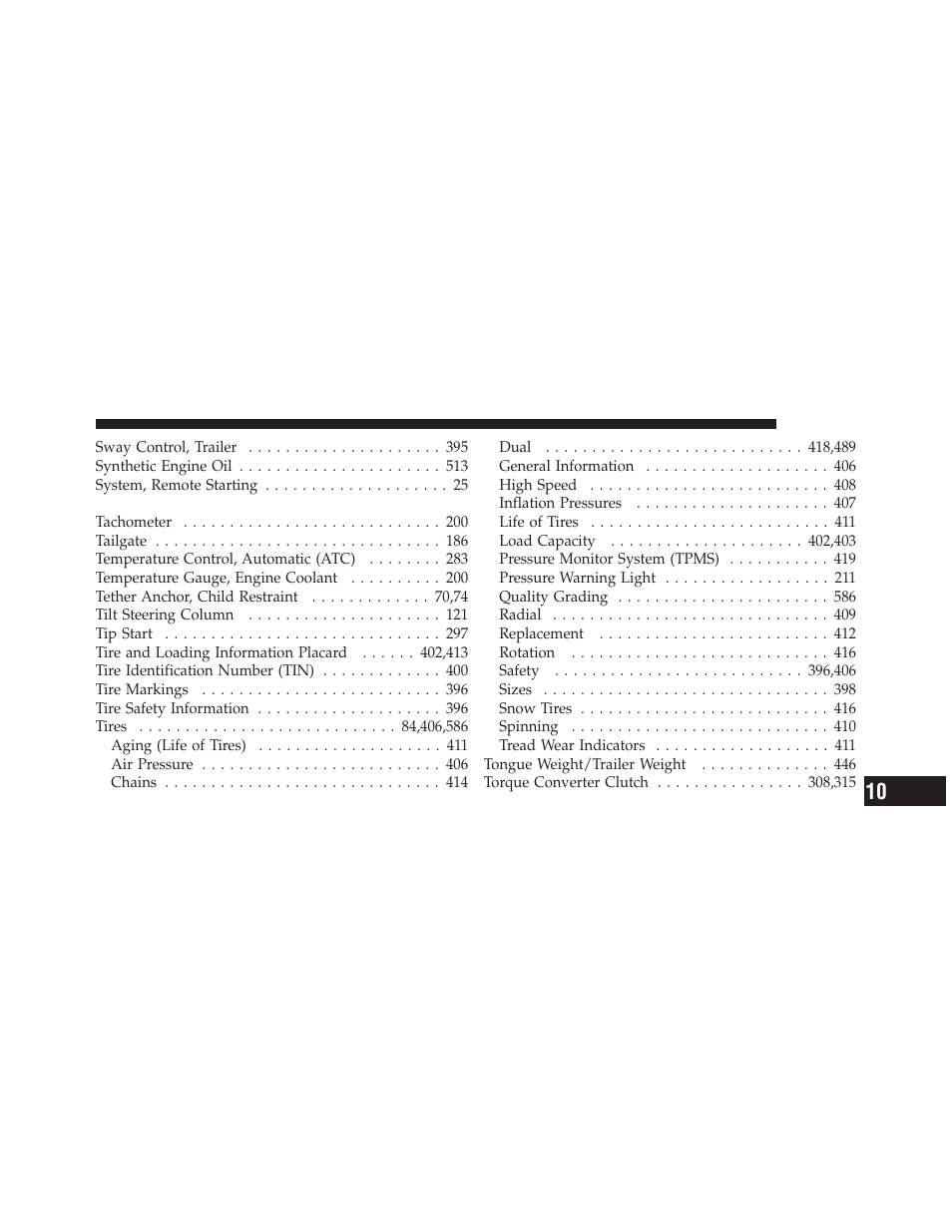 Dodge 2010 Ram Truck User Manual | Page 606 / 610