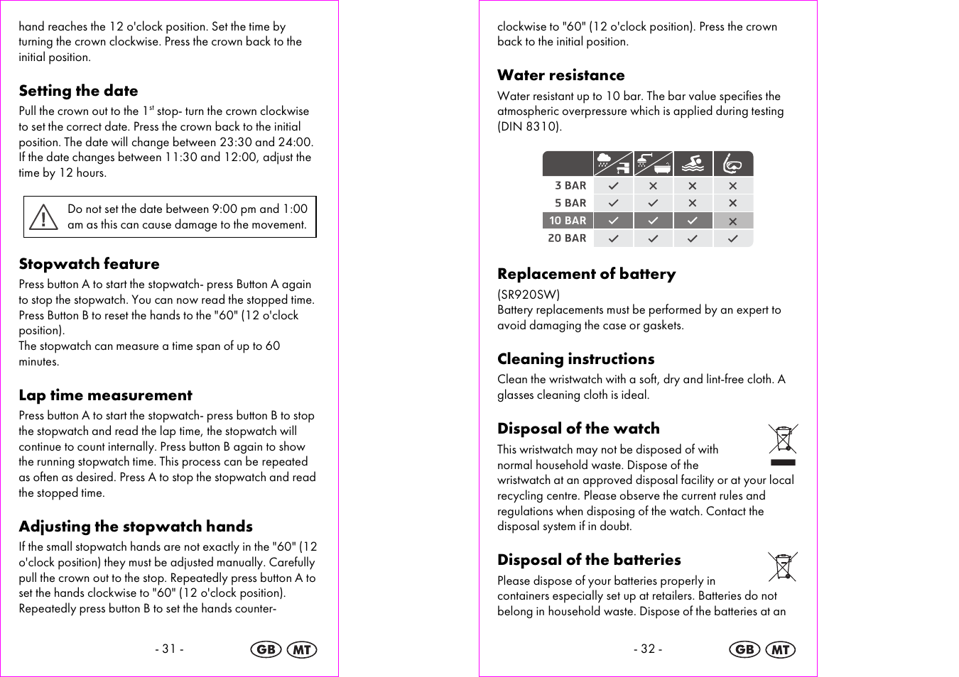 Auriol 2-LD3895 User Manual | Page 17 / 24