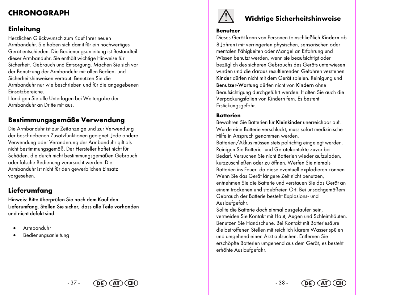 Auriol 2-LD3895 User Manual | Page 20 / 24