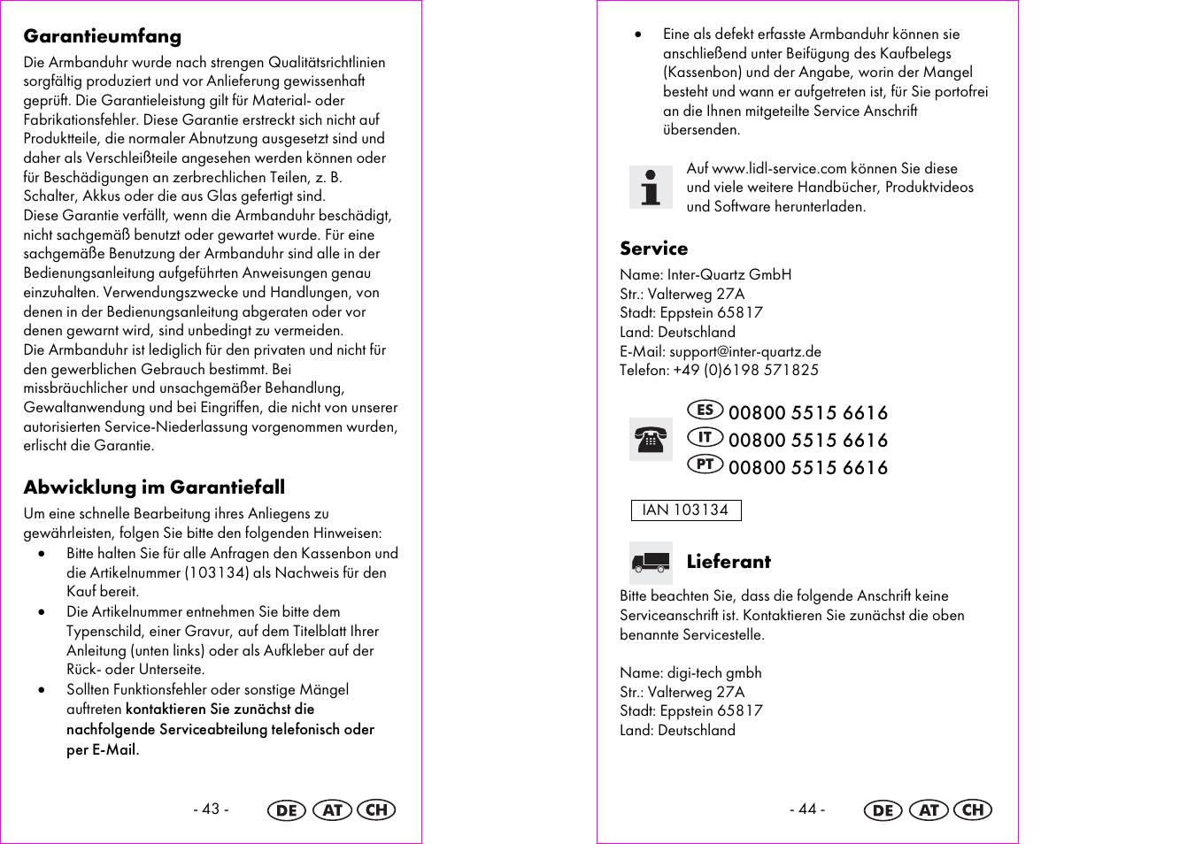 Auriol 2-LD3895 User Manual | Page 23 / 24