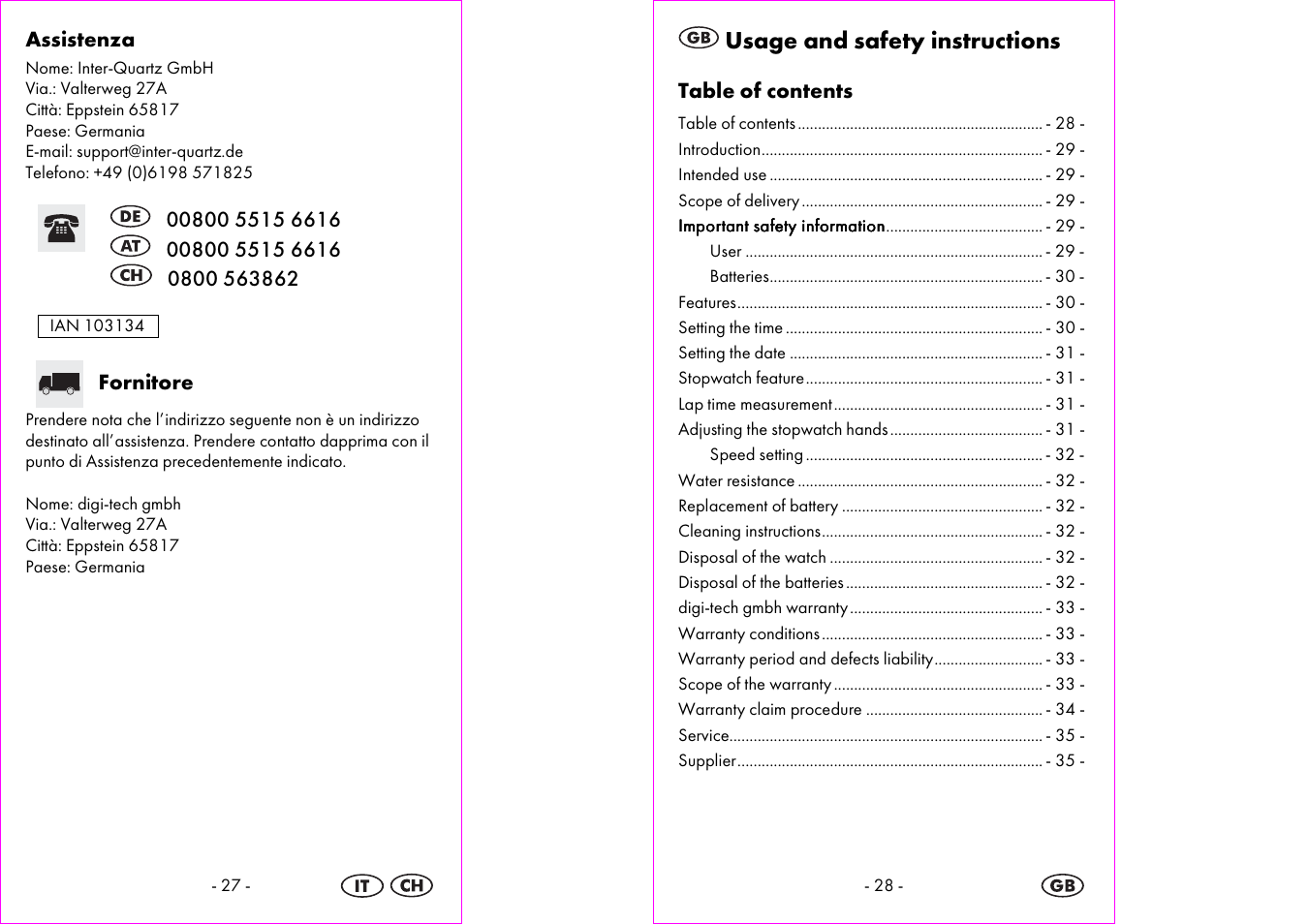 Auriol 2-LD3895 User Manual | Page 15 / 19