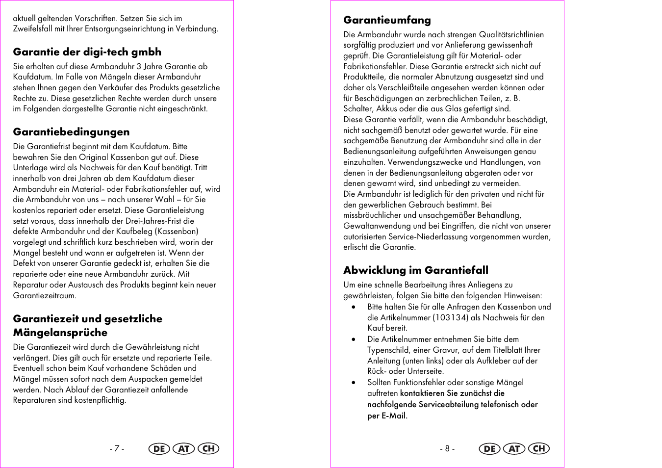 Auriol 2-LD3895 User Manual | Page 5 / 19