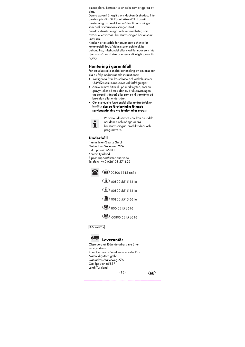 Auriol 2-LD3834-1-4 User Manual | Page 18 / 42