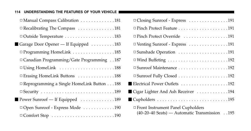 Dodge 2006  Ram Pickup 2500 User Manual | Page 114 / 536