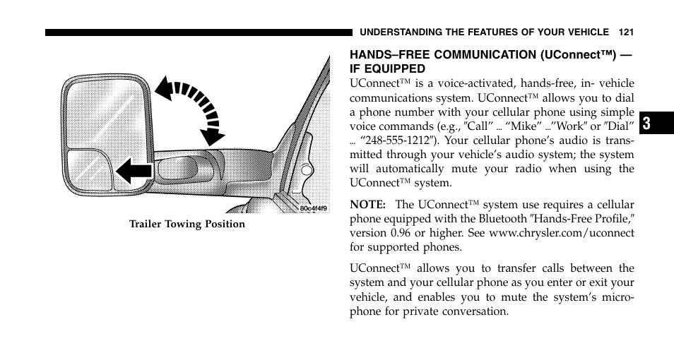 Dodge 2006  Ram Pickup 2500 User Manual | Page 121 / 536