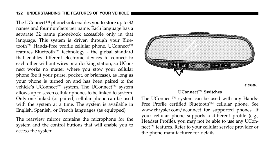 Dodge 2006  Ram Pickup 2500 User Manual | Page 122 / 536