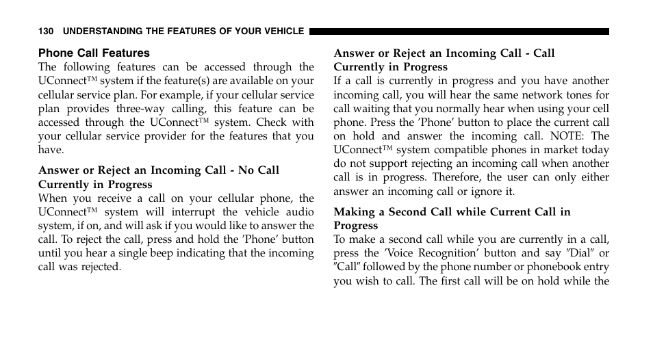 Dodge 2006  Ram Pickup 2500 User Manual | Page 130 / 536