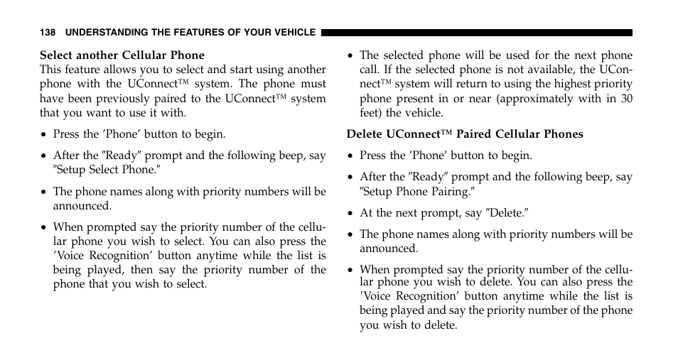 Dodge 2006  Ram Pickup 2500 User Manual | Page 138 / 536