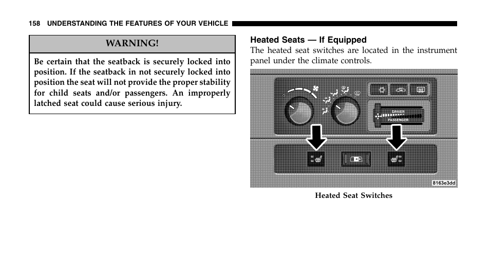 Dodge 2006  Ram Pickup 2500 User Manual | Page 158 / 536