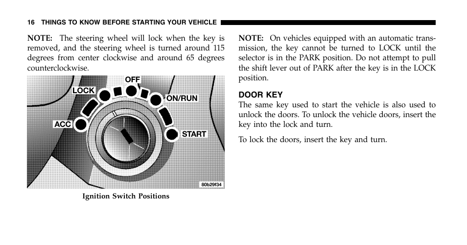 Dodge 2006  Ram Pickup 2500 User Manual | Page 16 / 536