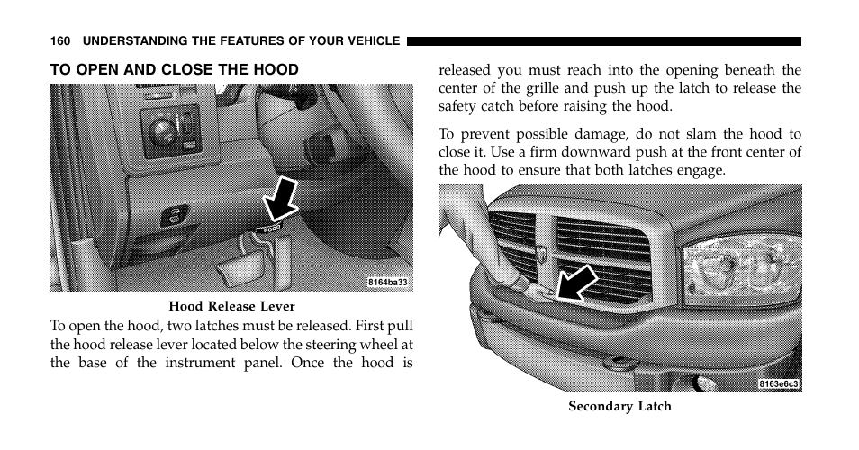 Dodge 2006  Ram Pickup 2500 User Manual | Page 160 / 536