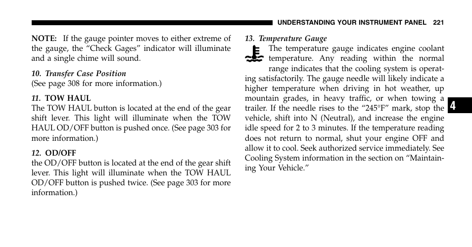 Dodge 2006  Ram Pickup 2500 User Manual | Page 221 / 536