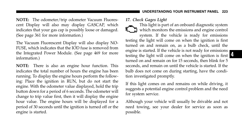 Dodge 2006  Ram Pickup 2500 User Manual | Page 223 / 536