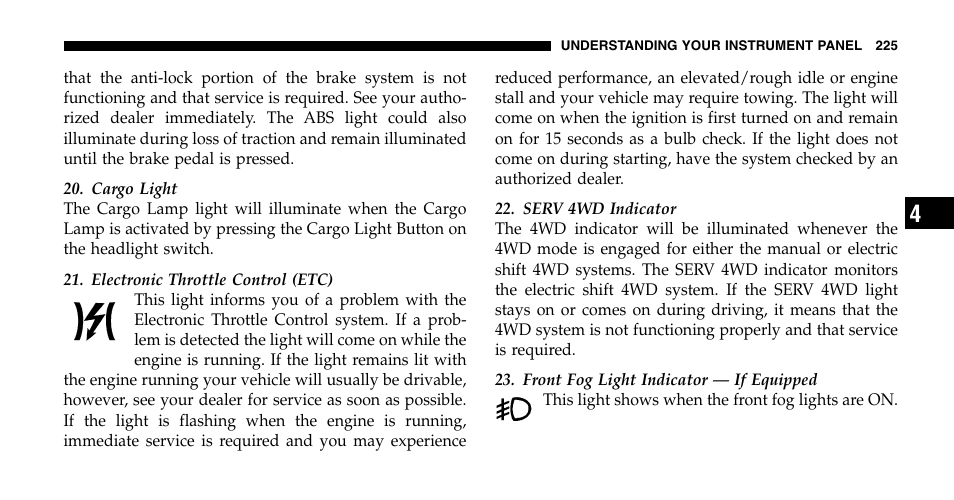 Dodge 2006  Ram Pickup 2500 User Manual | Page 225 / 536