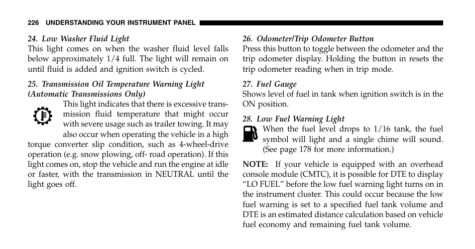 Dodge 2006  Ram Pickup 2500 User Manual | Page 226 / 536