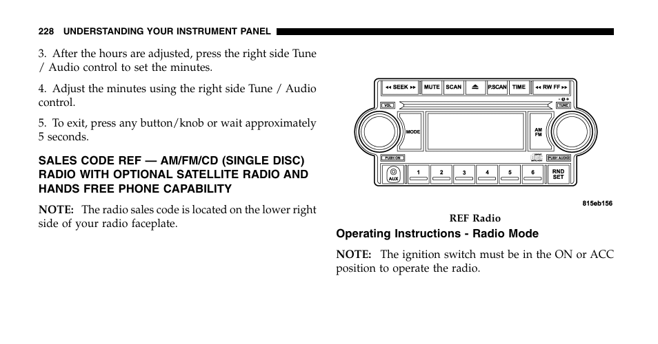 Dodge 2006  Ram Pickup 2500 User Manual | Page 228 / 536