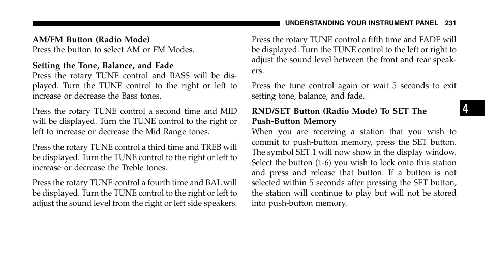 Dodge 2006  Ram Pickup 2500 User Manual | Page 231 / 536