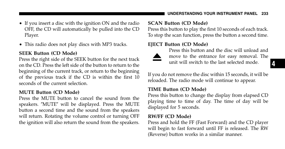 Dodge 2006  Ram Pickup 2500 User Manual | Page 233 / 536