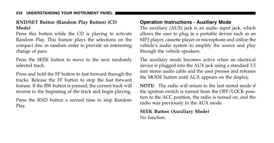Dodge 2006  Ram Pickup 2500 User Manual | Page 234 / 536