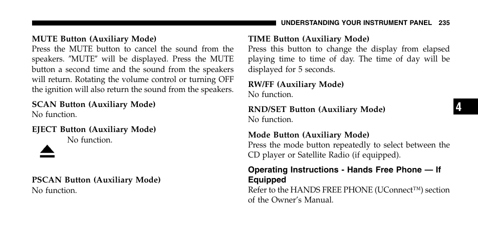 Dodge 2006  Ram Pickup 2500 User Manual | Page 235 / 536