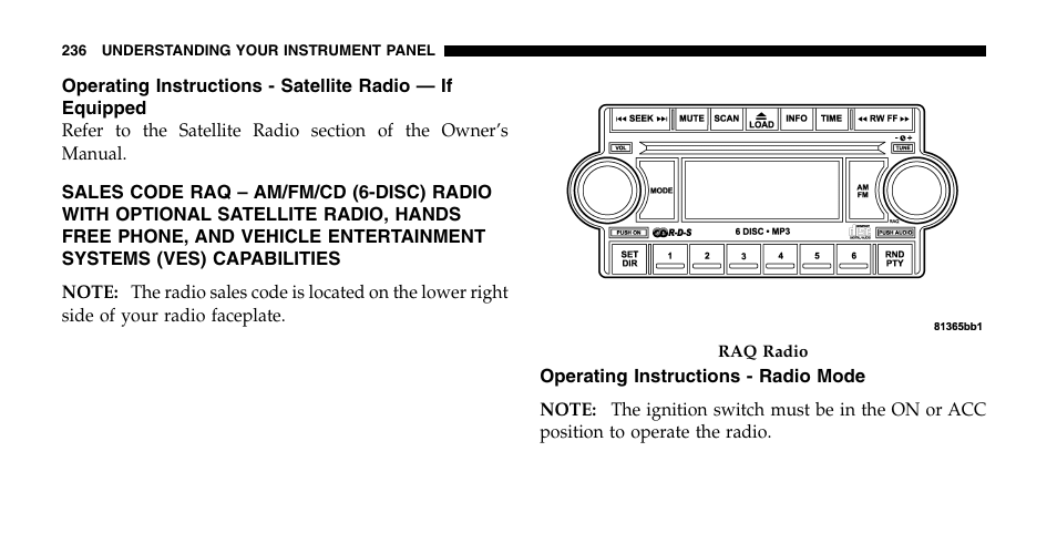 Dodge 2006  Ram Pickup 2500 User Manual | Page 236 / 536