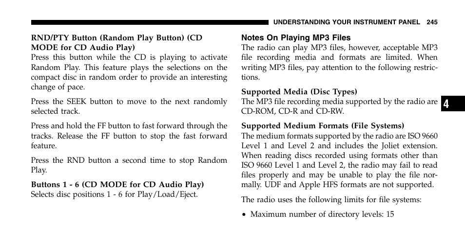 Dodge 2006  Ram Pickup 2500 User Manual | Page 245 / 536