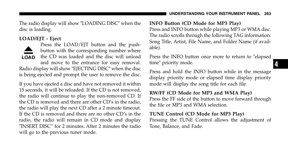 Dodge 2006  Ram Pickup 2500 User Manual | Page 263 / 536