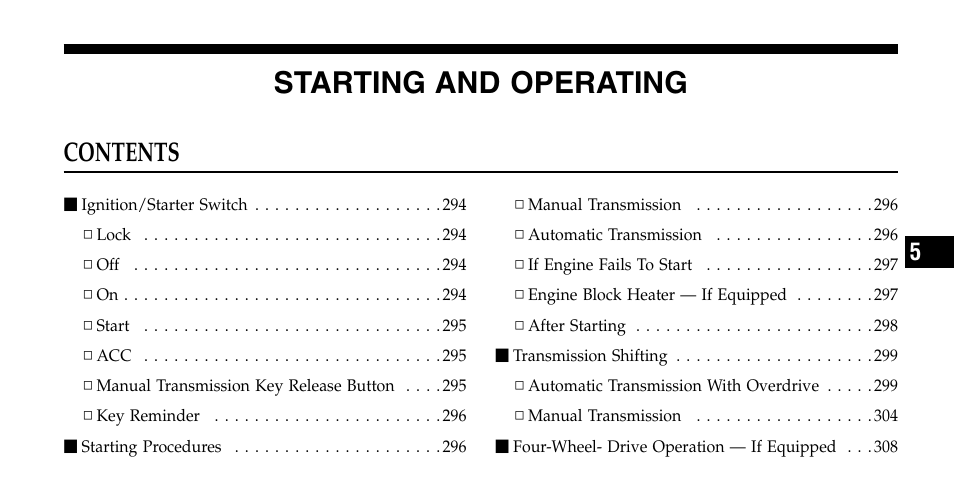 Dodge 2006  Ram Pickup 2500 User Manual | Page 289 / 536