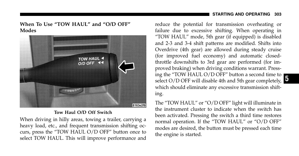 Dodge 2006  Ram Pickup 2500 User Manual | Page 303 / 536