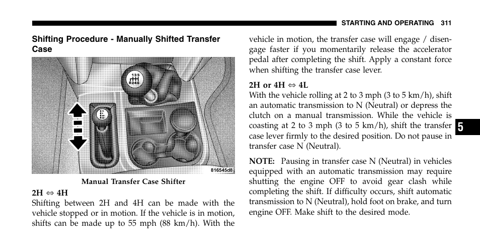 Dodge 2006  Ram Pickup 2500 User Manual | Page 311 / 536