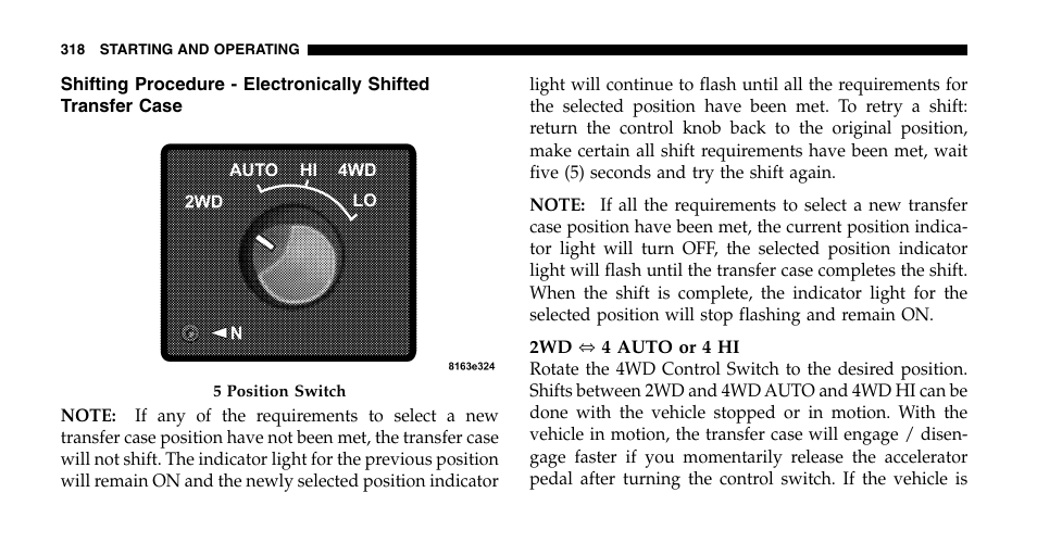 Dodge 2006  Ram Pickup 2500 User Manual | Page 318 / 536