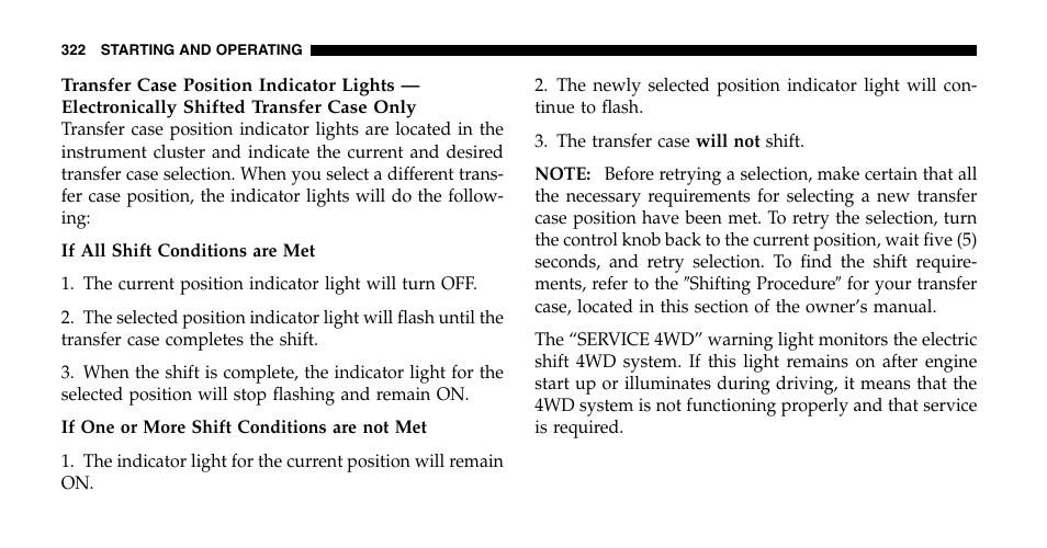 Dodge 2006  Ram Pickup 2500 User Manual | Page 322 / 536