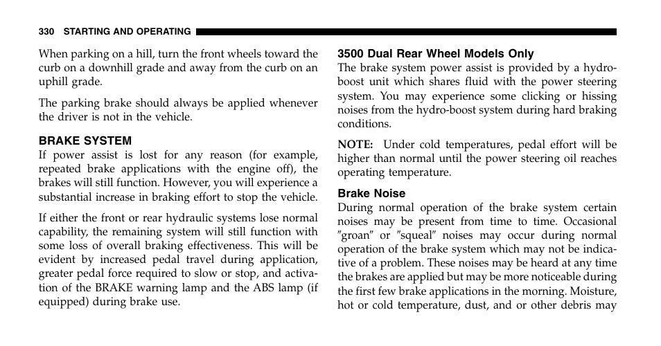 Dodge 2006  Ram Pickup 2500 User Manual | Page 330 / 536