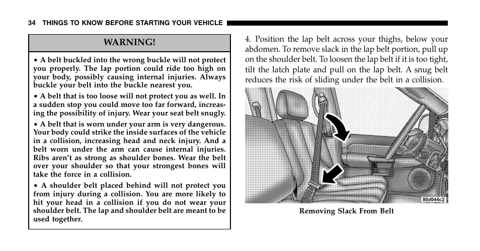 Dodge 2006  Ram Pickup 2500 User Manual | Page 34 / 536