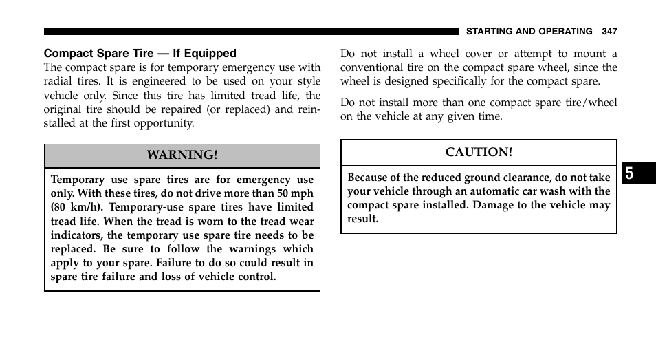 Dodge 2006  Ram Pickup 2500 User Manual | Page 347 / 536