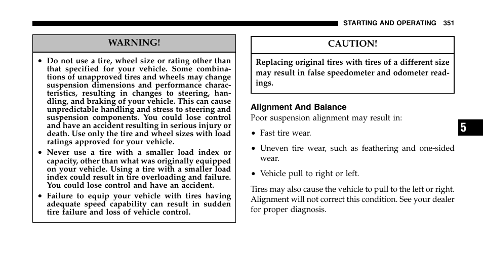 Dodge 2006  Ram Pickup 2500 User Manual | Page 351 / 536