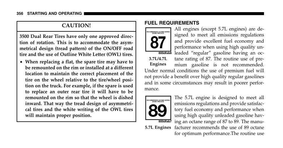 Dodge 2006  Ram Pickup 2500 User Manual | Page 356 / 536