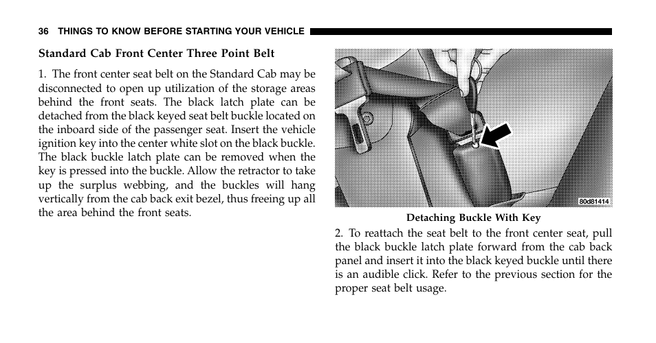 Dodge 2006  Ram Pickup 2500 User Manual | Page 36 / 536