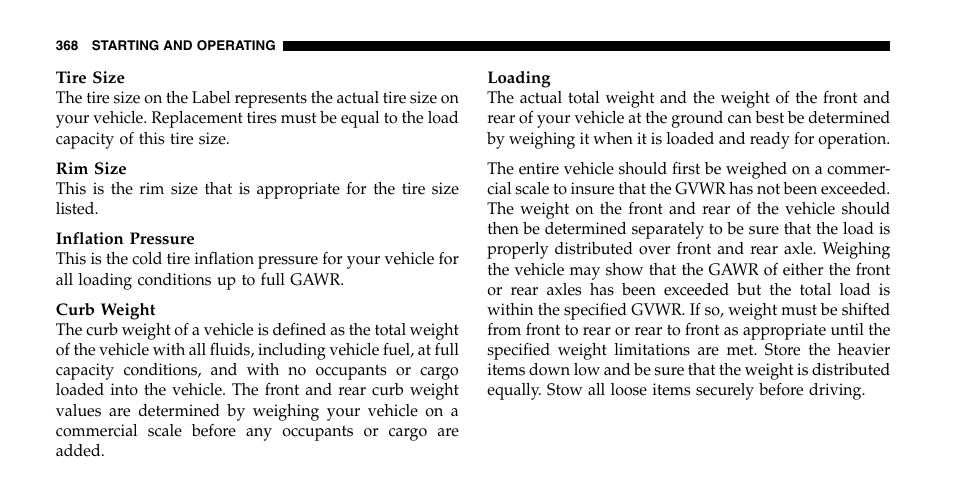 Dodge 2006  Ram Pickup 2500 User Manual | Page 368 / 536