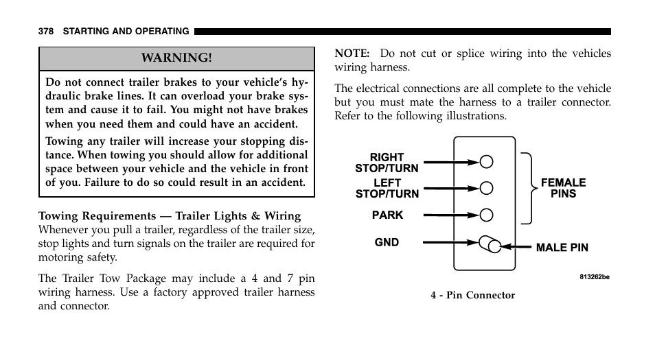 Dodge 2006  Ram Pickup 2500 User Manual | Page 378 / 536