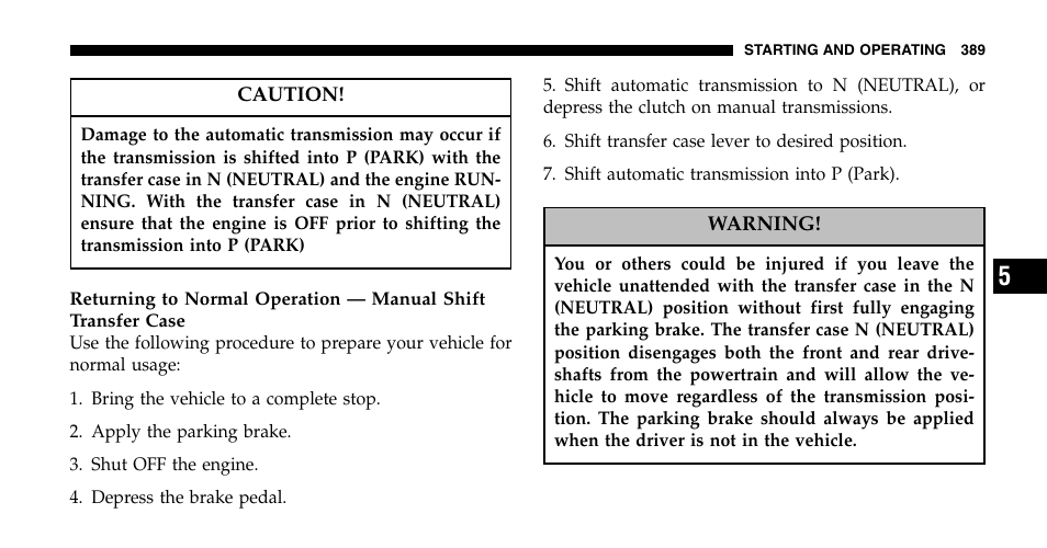 Dodge 2006  Ram Pickup 2500 User Manual | Page 389 / 536