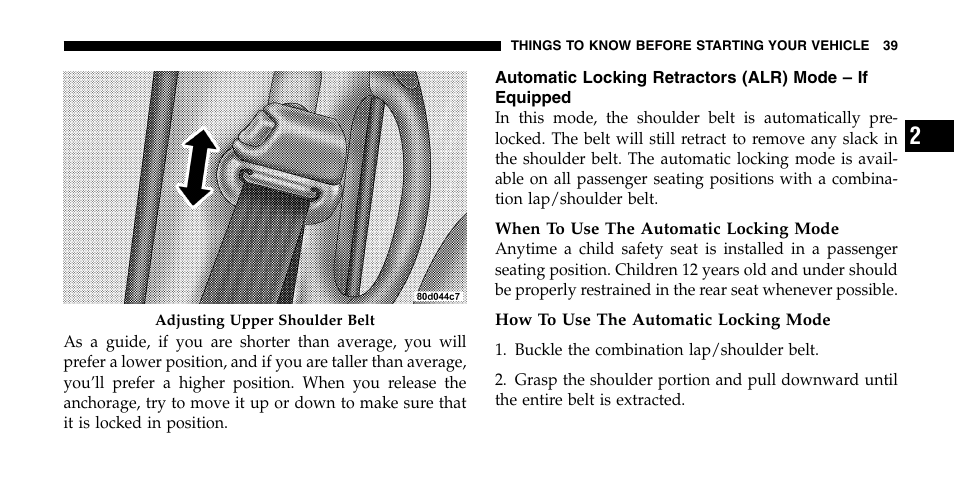 Dodge 2006  Ram Pickup 2500 User Manual | Page 39 / 536