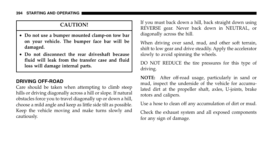 Dodge 2006  Ram Pickup 2500 User Manual | Page 394 / 536