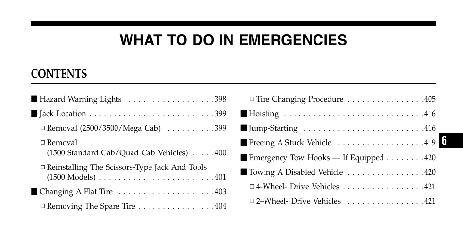 Dodge 2006  Ram Pickup 2500 User Manual | Page 397 / 536