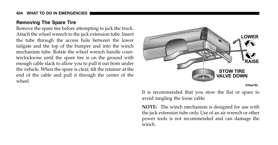 Dodge 2006  Ram Pickup 2500 User Manual | Page 404 / 536