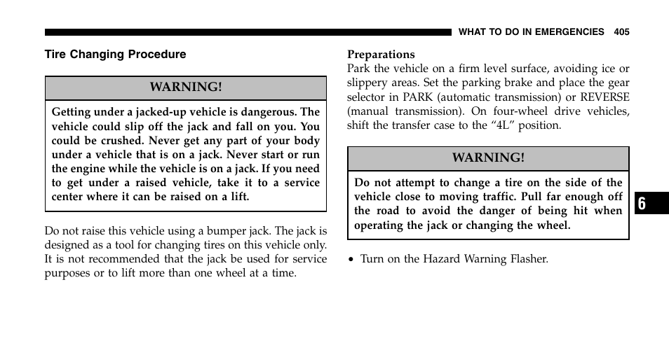 Dodge 2006  Ram Pickup 2500 User Manual | Page 405 / 536