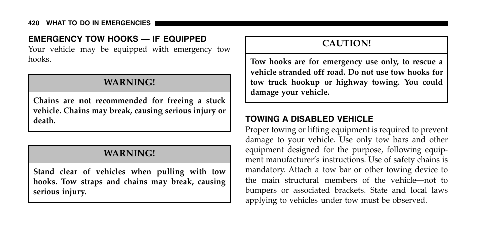 Dodge 2006  Ram Pickup 2500 User Manual | Page 420 / 536