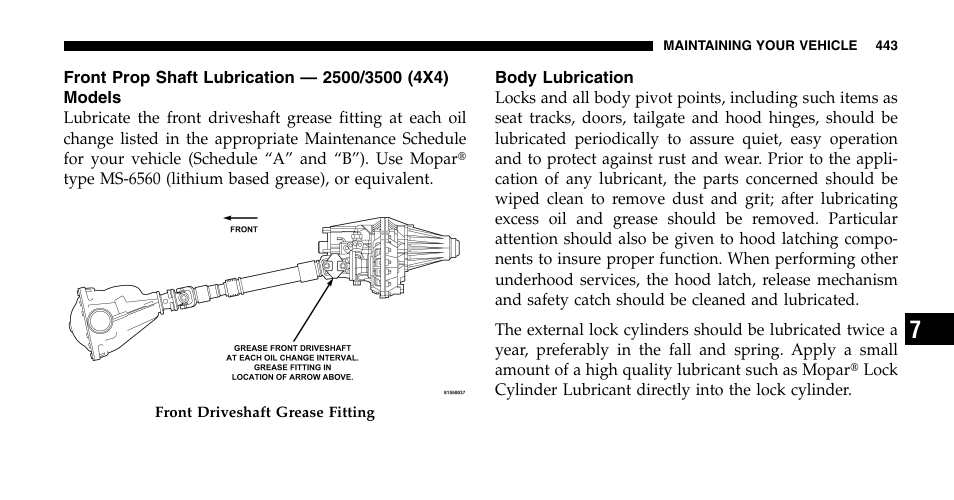 Dodge 2006  Ram Pickup 2500 User Manual | Page 443 / 536