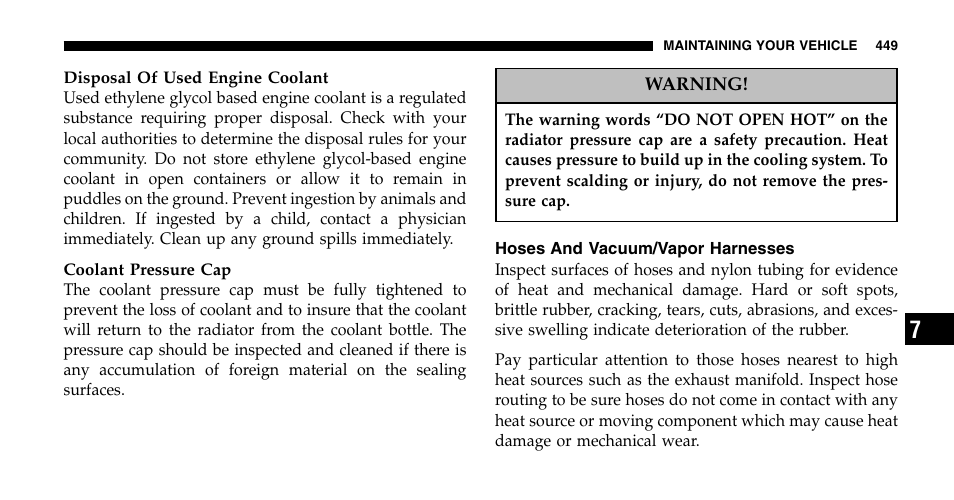 Dodge 2006  Ram Pickup 2500 User Manual | Page 449 / 536